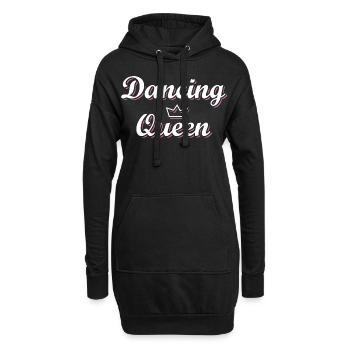 Dancing Queen Dance Shirt For Music Lovers - Sweat-shirt à capuche long Femme - noir - Devant
