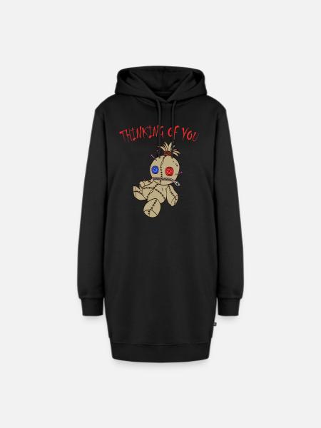 Thinking Of You Depression Kills Raise Awareness - Hoodie-Kleid - Schwarz