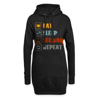 Segway Transport Balance Tour - Sweat-shirt à capuche long Femme - noir - Devant