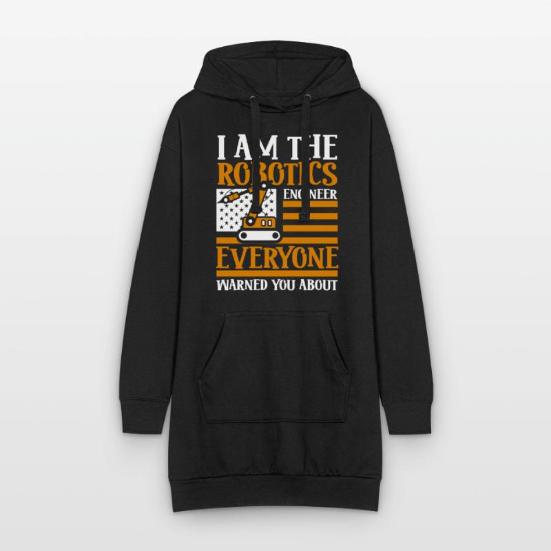 Machine Gear Engineer Technician Hoodie Dress