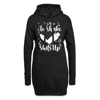 Mélangeur de cocktails Bar Mixeur Pina Colada - Sweat-shirt à capuche long Femme - noir - Devant