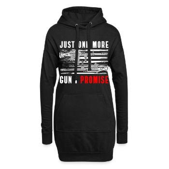 Gun Club Shooter Sport Shooter - Sweat-shirt à capuche long Femme - noir - Devant