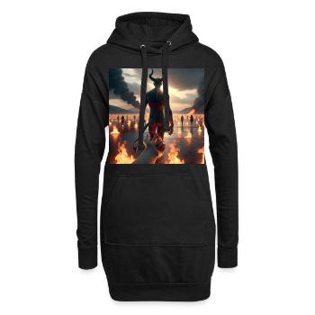 Folgt mir in den Abgrund - Infernal Devil's Pact #08 - Hoodie-Kleid - Schwarz - Vorne