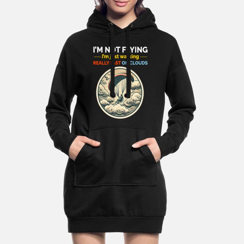Paramotor Pilot Paramotoring Powered Paraglider Hoodie Dress