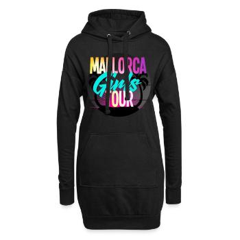 Mallorca Girls - Hoodie-Kleid - Schwarz - Vorne