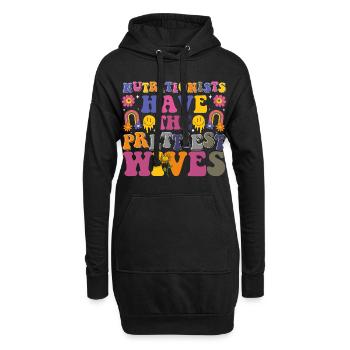 Conseils de remise en forme de nutritionniste - Sweat-shirt à capuche long Femme - noir - Devant