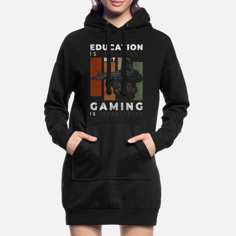 Gamer PC Masterrace Graphics Controller Hoodie Dress