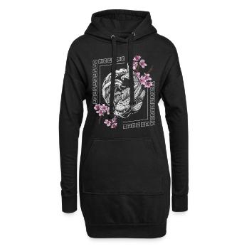 Asia Mythology Code of Honor - Hoodie Dress - black - Front