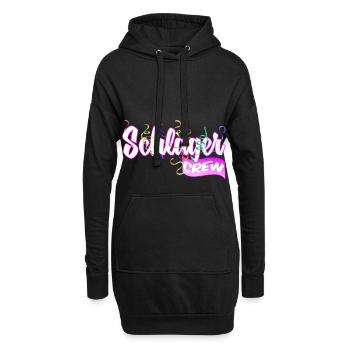 Schlager Crew - Hoodie-Kleid - Schwarz - Vorne