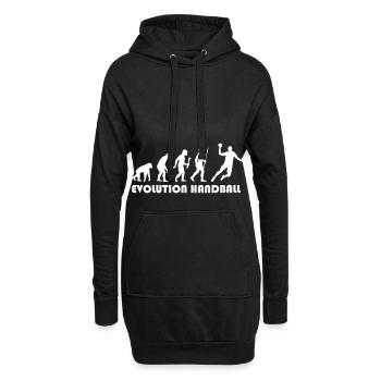 Evolution Handball - Hoodie-Kleid - Schwarz - Vorne