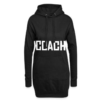 entraîneur - Sweat-shirt à capuche long Femme - noir - Devant