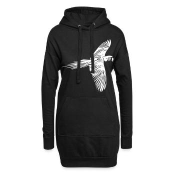 Parrot / Parrot - Hoodie Dress - black - Front