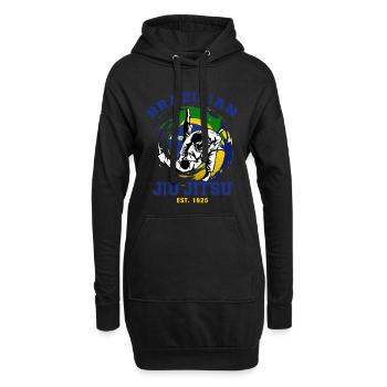 Geschenk Brazilian Jiu Jitsu Team Trainer Gürtel - Hoodie-Kleid - Schwarz - Vorne