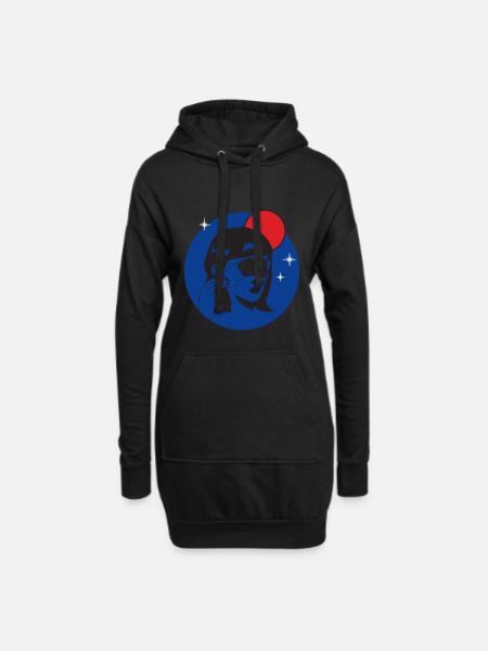 "PHOTON" - Quantum Observer, Quantum Physics Nerd - Hoodie Dress - black