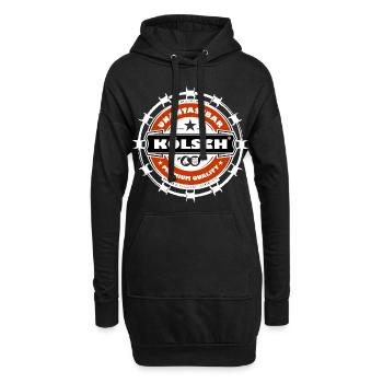 Unantastbar Kölsch - Hoodie-Kleid - Schwarz - Vorne