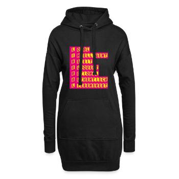 Definition Liberal - FDP JuLis Junge Liberale Frei - Hoodie-Kleid - Schwarz - Vorne