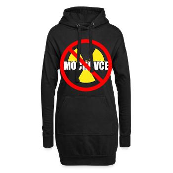 Atomkraft Kernkraft Mochovce stoppt Shirt - Hoodie-Kleid - Schwarz - Vorne