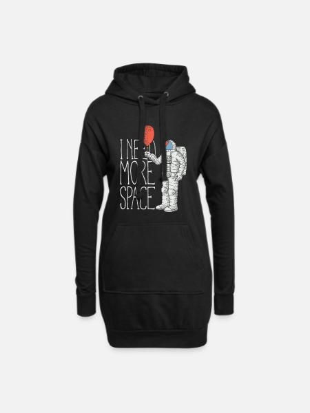 Proverbes - Sweat-shirt à capuche long Femme - noir