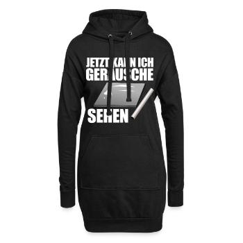 Lustiger Drogen Spruch Koks Speed Ziehen 18 Gesc - Hoodie-Kleid - Schwarz - Vorne