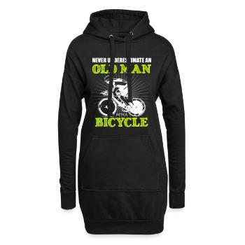 VTT Vélo Vélo Cyclisme Vélo - Sweat-shirt à capuche long Femme - noir - Devant