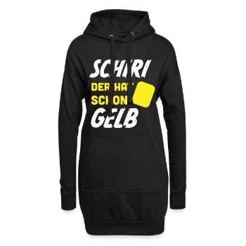 Kreisliga Fußball Trainer Geschenk Sprüche - Hoodie-Kleid - Schwarz - Vorne