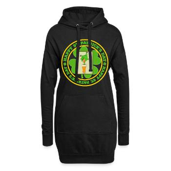 Jungs! Haben Sie dieses St Patrick TStück, das " - Hoodie-Kleid - Schwarz - Vorne