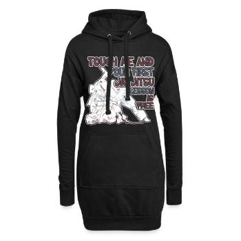 Jiu Jitsu Brésilien - Sweat-shirt à capuche long Femme - noir - Devant