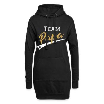 Team Papa | Édition Gold pour la fête des pères | Le meilleur de - Sweat-shirt à capuche long Femme - noir - Devant