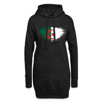 Algerien - Hoodie-Kleid - Schwarz - Vorne