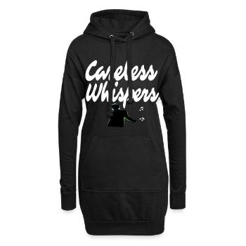 careless whisper George T-Shirt Gift idea - Hoodie-Kleid - Schwarz - Vorne