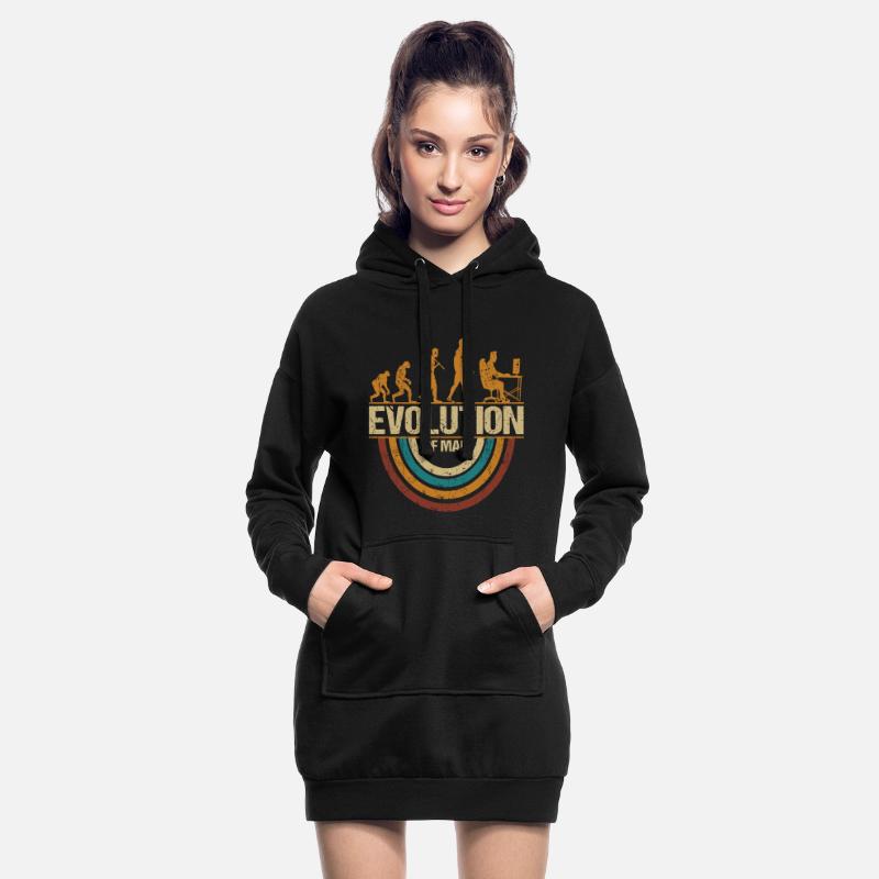 Hoodie-Kleid