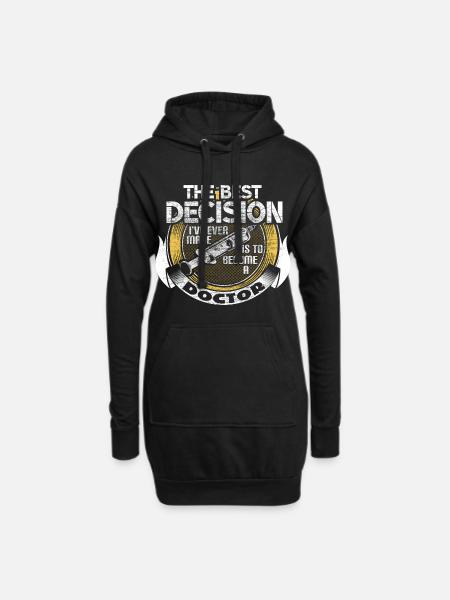 Doctor Doctors Hospital Gift - Hoodie Dress - black
