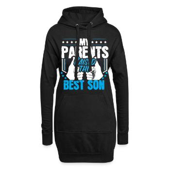 Bester Sohn Junge Geschenk - Hoodie-Kleid - Schwarz - Vorne