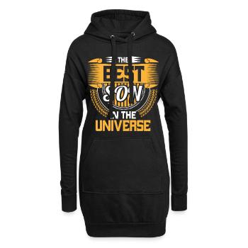 Bester Sohn Familie Junge Geschenkidee - Hoodie-Kleid - Schwarz - Vorne