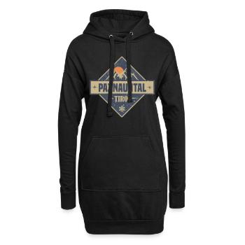 paznauntal - Hoodie-Kleid - Schwarz - Vorne