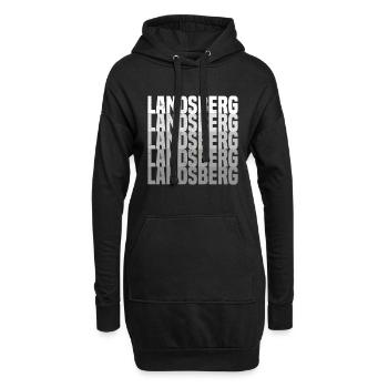 Landsberg - Hoodie-Kleid - Schwarz - Vorne