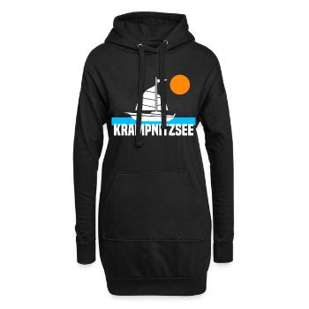Krampnitzsee - Hoodie-Kleid - Schwarz - Vorne