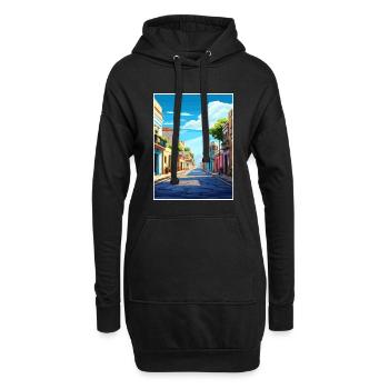 Merida Spanien Vintage Reiseposter WPA Souvenir - Hoodie-Kleid - Schwarz - Vorne