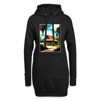 De Leon Springs State Park Florida Travel Poster - Hoodie Dress - black - Front