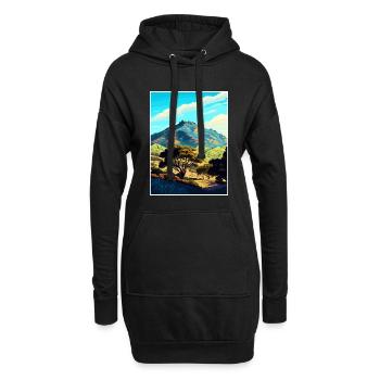 Mount Diablo State Park Kalifornien Reiseposter - Hoodie-Kleid - Schwarz - Vorne