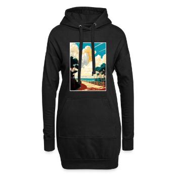 Biscayne Nationalpark Kamelrücken Florida Souvenir - Hoodie-Kleid - Schwarz - Vorne