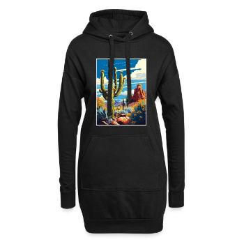 Orgelpfeifenkaktus National Monument Arizona Reisen - Hoodie-Kleid - Schwarz - Vorne