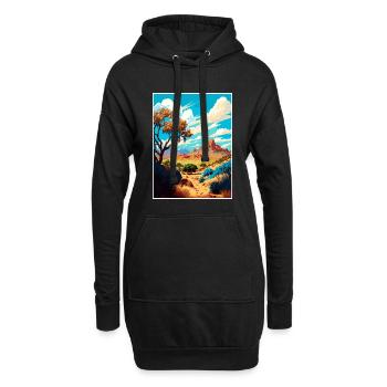 Coronado National Forest Arizona Reiseposter - Hoodie-Kleid - Schwarz - Vorne