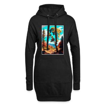 Coconino National Forest Arizona Reiseposter - Hoodie-Kleid - Schwarz - Vorne