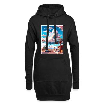 Florence Arizona Vintage Reise Poster Souvenir - Hoodie-Kleid - Schwarz - Vorne
