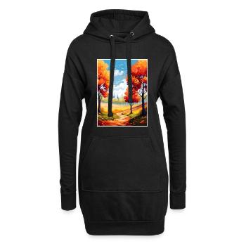Adelaide Hills Australien Vintage Reiseposter WPA - Hoodie-Kleid - Schwarz - Vorne