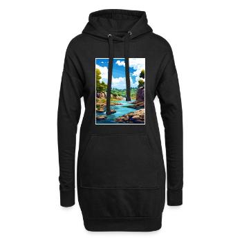Katarakt Schlucht Australien Vintage Reiseposter WPA - Hoodie-Kleid - Schwarz - Vorne