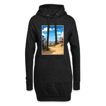 Sovereign Hills Australien Vintage Reiseposter - Hoodie-Kleid - Schwarz - Vorne