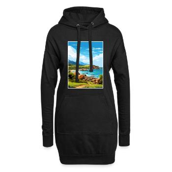 Wilsons Promontory National Park Reiseplakat - Hoodie-Kleid - Schwarz - Vorne