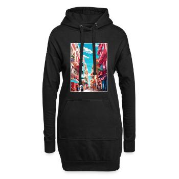 Buenos Aires Argentinien Vintage Reiseposter WPA - Hoodie-Kleid - Schwarz - Vorne